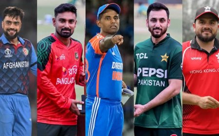 Asia Cup 2025 Squads: क्रिकेट एशिया कप 2025 के लिए 6 टीमें कर चुकी हैं स्क्वॉड का एलान, देखें किस टीम में कौन खिलाड़ी