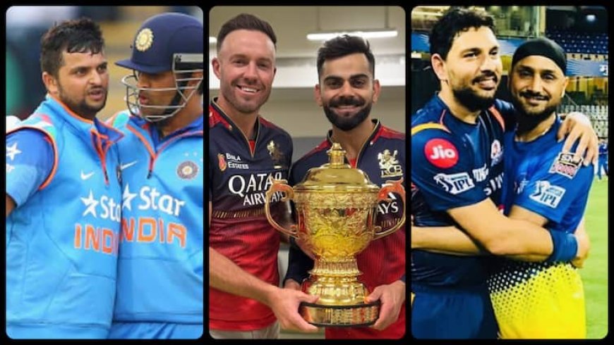 Happy Friendship Day: कोहली-डिविलियर्स से लेकर हरभजन-युवराज, क्रिकेट जगत में मिसाल है इन क्रिकेटर्स की दोस्ती