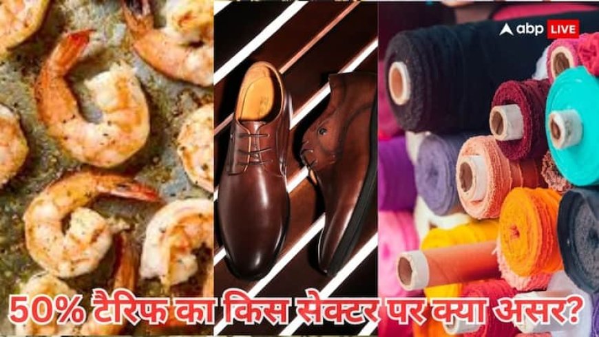 Trump Tariffs: ज्वैलरी से लेकर जूते-कपड़े तक... ट्रंप के 50 प्रतिशत टैरिफ का भारत के किस सेक्टर पर क्या होगा असर?