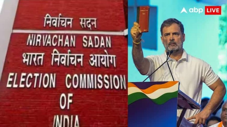 'हलफनामा दें या फिर देश से माफी मांगें', राहुल गांधी के आरोपों पर चुनाव आयोग की दो टूक