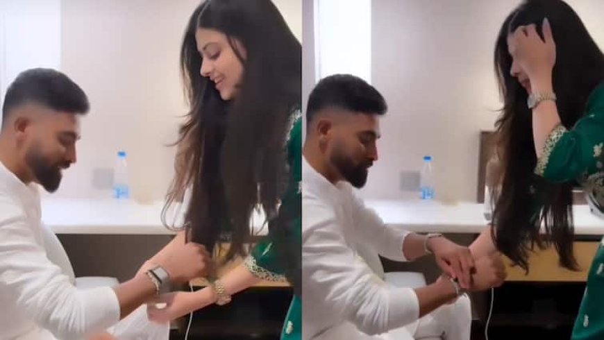 शर्म आनी चाहिए, पाक रिश्ते को किया बदनाम, जनाई भोसले ने मोहम्मद सिराज को बांधी राखी; सामने आया वीडियो