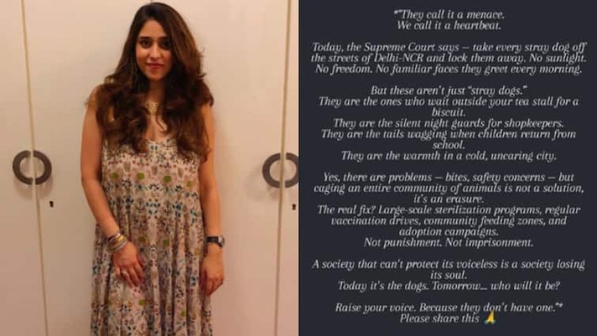 SC के आदेश पर रोहित शर्मा की पत्नी रितिका सजदेह का फूटा गुस्सा, कहा- 'आज यह कुत्ते हैं, कल कौन होगा...'