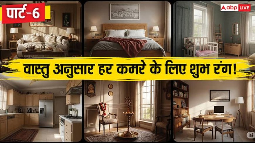 Vastu tips for Home: वास्तु शास्त्र के अनुसार जानें घर के हर कमरे के लिए कौन-सा रंग शुभ होता है?