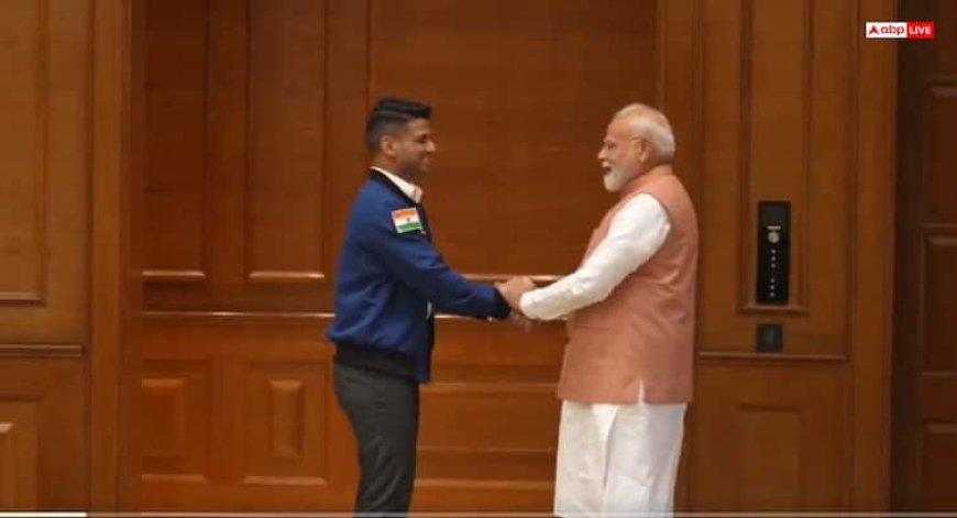 PM मोदी ने अंतरिक्ष यात्री शुभांशु शुक्ला से की मुलाकात, ISS पर जाने वाले पहले भारतीय; सामने आया Video