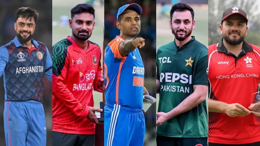 Asia Cup 2025 Squads: क्रिकेट एशिया कप 2025 के लिए 6 टीमें कर चुकी हैं स्क्वॉड का एलान, देखें किस टीम में कौन खिलाड़ी