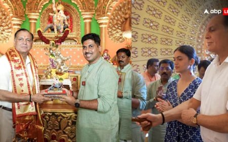 लेफ्टिनेंट जनरल धीरज सेठ ने भगवान गणेश की उतारी आरती, सुख-शांति का मांगा आशीष