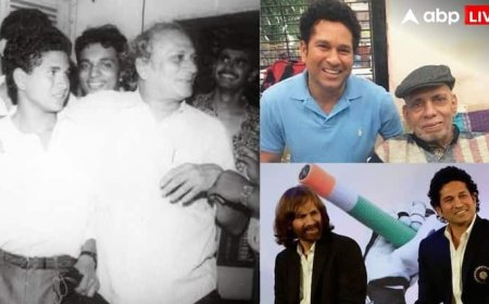 सचिन तेंदुलकर के 3 सबसे बड़े गुरू, तीन तस्वीरों में करवाया पूरी जिंदगी से रूबरू