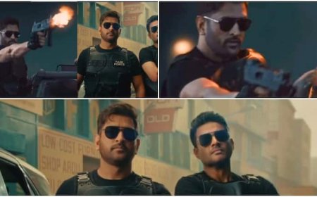 Watch: एमएस धोनी बन गए हीरो, हाथ में बंदूक और काले चश्मे में दमदार एक्शन, 'कैप्टन कूल' का खतरनाक अवतार