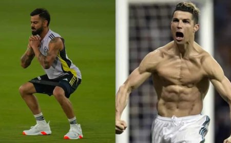 Virat Kohli: कोहली का फिटनेस टेस्ट स्कोर देख चौंके सुनील छेत्री, बोले- विराट और रोनाल्डो एक जैसे...