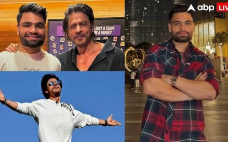 दुबई में किसके साथ घूम रहे रिंकू सिंह? बुर्ज खलीफा के सामने दिया शाहरुख खान का 'आइकॉनिक' पोज, फोटो वायरल