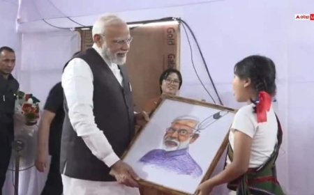 मणिपुर हिंसा के बाद पहली बार इम्फाल पहुंचे PM मोदी, चुराचांदपुर में भारी बारिश के बीच पीड़ितों से की मुलाकात