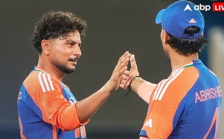 7 विकेट लेकर किया कमाल, चाइनामैन कुलदीप यादव का जवाब नहीं; अब जादुई स्पिन से पाकिस्तान को फंसाया