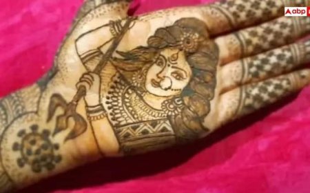 Mehndi Design for Navratri: माता-रानी को खुश करने के लिए हाथों पर सजाएं ये मेहंदी डिजाइन, हर किसी की खुली की खुली रह जाएंगी आंखें