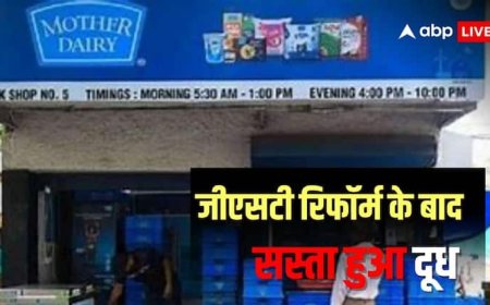 जीएसटी में सुधार का दिखने लगा असर... 2 रुपये लीटर सस्ता हुआ दूध, घी-पनीर और आईसक्रीम के भी दाम घटे