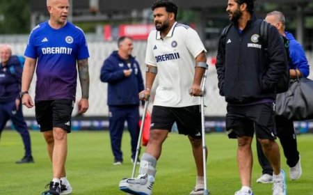 Rishabh Pant Injury: ऋषभ पंत की इंजरी पर नए अपडेट से सब हैरान, वेस्टइंडीज के खिलाफ खेलेंगे या नहीं? हुआ बड़ा खुलासा