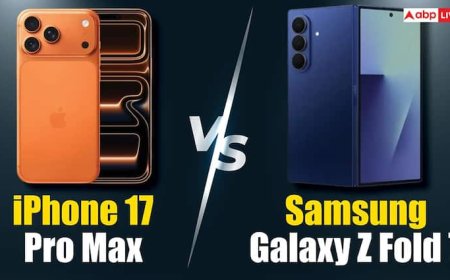iPhone 17 Pro Max Vs Galaxy Z Fold 7: तगड़ा मुकाबला! जानें किसमें है ज्यादा पावर और कौन देता जबरदस्त परफॉर्मेंस