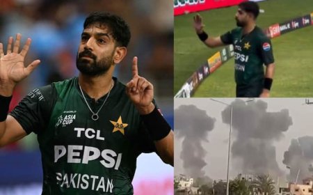 Asia Cup 2025: हारिस रउफ का 6-0 इशारा, फाइटर जेट गिरने की एक्टिंग से भड़के फैंस, सिखाया सबक