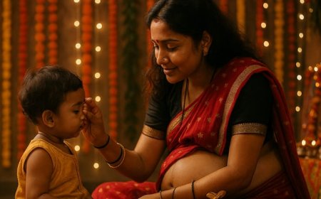 Sharadiya Navratri 2025: नवरात्रि में गर्भवती महिलाएं क्यों पहनती हैं काला धागा और काजल? जानिए रहस्य!