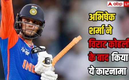 Asia Cup 2025: 25 साल के अभिषेक शर्मा ने रचा इतिहास, एशिया कप में कोहली के बाद ये कारनामा करने वाले दूसरे भारतीय बल्लेबाज