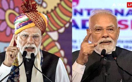 नवरात्रि व्रत में भी एक्टिव दिखे पीएम मोदी, एक दिन में किया 3 राज्यों का दौरा, ट्रेड शो से लेकर फूड समिट में हुए शामिल