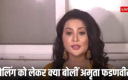 देवेंद्र फडणवीस की पत्नी अमृता फडणवीस ने क्यों कहा- 'साड़ी पहनकर पोहा सर्व नहीं करूंगी'