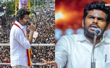 करूर रैली भगदड़: '500 नहीं, सड़क पर थे 100 पुलिसकर्मी...',  अन्नामलाई ने पुलिस और सरकार पर साधा निशाना