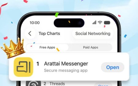 मेड इन इंडिया Arattai ने मचा दी धूम, ऐप स्टोर पर नंबर वन, अब WhatsApp को आएगा पसीना!