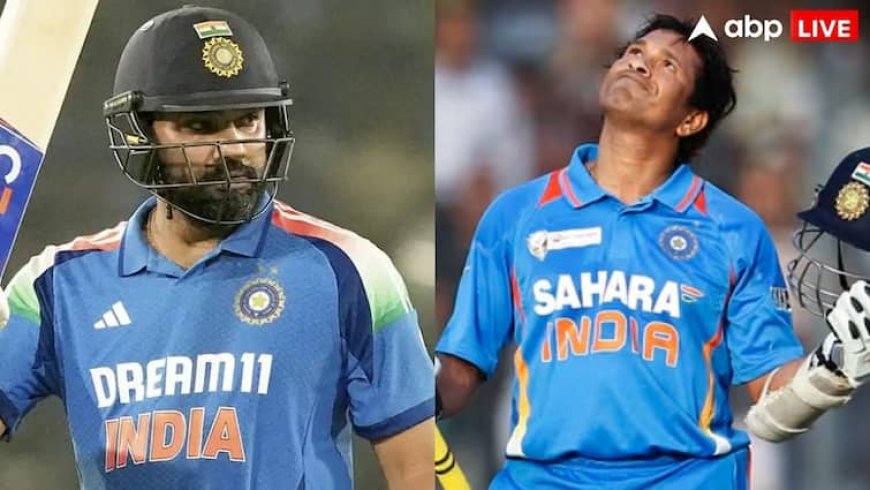 रोहित शर्मा या सचिन तेंदुलकर, कौन है वनडे का बेस्ट बल्लेबाज? आंकड़ों में देखें रिजल्ट