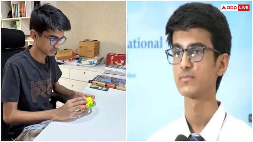 रंगों की दुनिया में अहान की अनोखी उड़ान, अदाणी इंटरनेशनल स्कूल के छात्र ने कमजोरी को बनाया ताकत