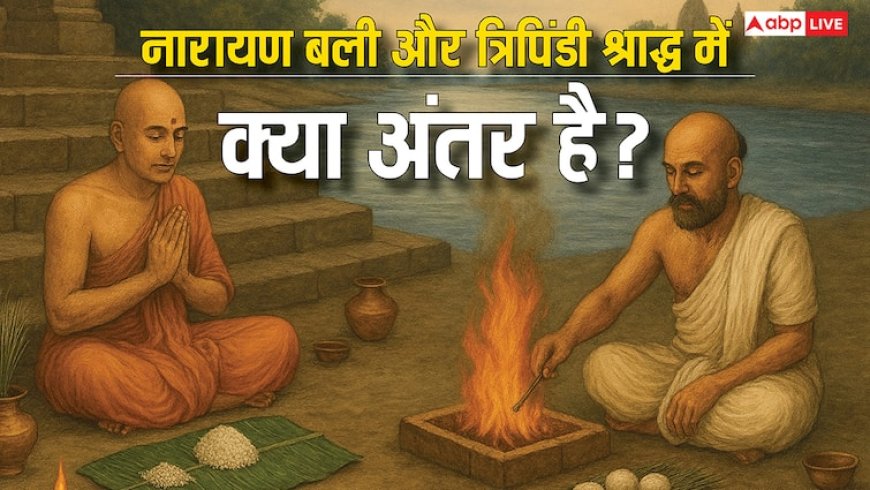नारायण बलि बनाम त्रिपिंडी श्राद्ध, पितृकर्म की दो रहस्यमयी विधियां! जानिए इसके बारे में