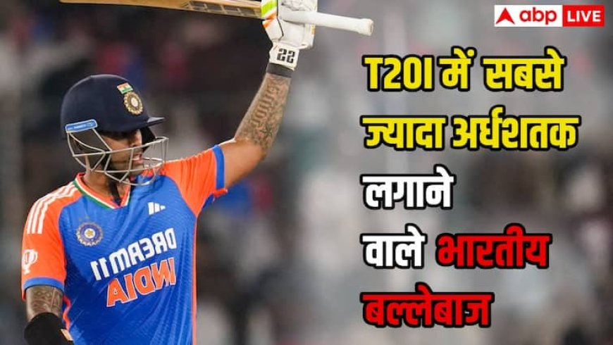 T20I Record: T20I में सबसे ज्यादा अर्धशतक लगाने वाले भारतीय बल्लेबाज कौन, जानिए टॉप 5 की पूरी लिस्ट