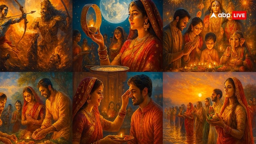 October 2025 Vrat Tyohar: दशहरा, करवा चौथ, दीवाली, छठ धनतेरस कब है? जानिए अक्टूबर माह में तीज-त्योहार की सही डेट!
