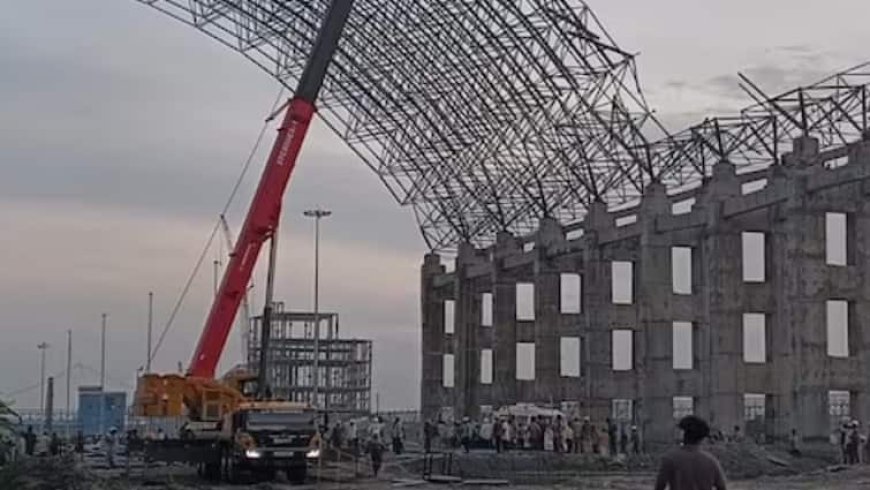 तमिलनाडु में एक और बड़ा हादसा, चेन्नई के थर्मल पावर स्टेशन में 30 फीट ऊंचाई से गिरा आर्च, दबकर 9 की मौत