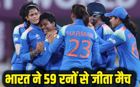 Women's ODI World Cup 2025: पहले बल्ले से धोया, फिर गेंद से किया काम तमाम, वर्ल्ड कप के पहले मैच में छाई दीप्ति शर्मा