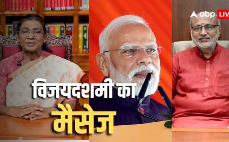 Vijayadashami 2025: विजयादशमी के मौके पर राष्ट्रपति द्रौपदी मुर्मू, उपराष्ट्रपति सीपी राधाकृष्णन समेत PM मोदी ने दी शुभकामनाएं, जानें क्या कुछ कहा?