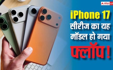 ऐप्पल को बड़ा झटका, फ्लॉप हो गया आईफोन 17 सीरीज का यह मॉडल, नहीं मिल रहे ग्राहक