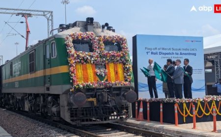 पहली बार ट्रेन से कश्मीर पहुंचीं मारुति की कारें, तय किया मानेसर से अनंतनाग तक 850 KM का सफर