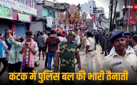 ओडिशा के कटक में दुर्गा मूर्ति विसर्जन के दौरान सांप्रदायिक झड़प, पथराव में DCP समेत कई घायल, 6 गिरफ्तार