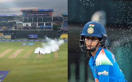 कीड़ों से परेशान हुए खिलाड़ी, भारत-पाकिस्तान मैच के दौरान मैदान हुआ धुआं-धुआं; तस्वीरों से सब हैरान