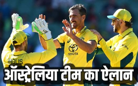 IND vs AUS 2025: भारत के खिलाफ इस घातक गेंदबाज की हुई वापसी, ऑस्ट्रेलिया ने किया ODI और T20 टीम का ऐलान