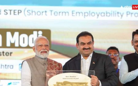 नवी मुंबई इंटरनेशनल एयरपोर्ट को गौतम अडानी ने बताया भारत के 'भविष्य का प्रवेश द्वार'