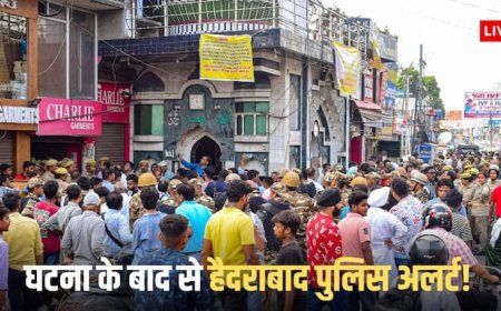 Hyderabad I Love Muhammad Poster: हैदराबाद में लगे 'आई लव मुहम्मद' के पोस्टर, CM योगी के खिलाफ अभद्र भाषा का इस्तेमाल, कहा- 'कुर्सी छोड़कर भागना पड़ेगा'