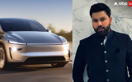रोहित शर्मा के कार कलेक्शन में नई एंट्री, 'ब्रांड न्यू Tesla' की कीमत उड़ा देगी होश