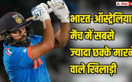 IND vs AUS ODI Record: भारत-ऑस्ट्रेलिया मुकाबलों में एक पारी में सबसे ज्यादा छक्के लगाने वाले बल्लेबाज, लिस्ट में टॉप पर ये खिलाड़ी
