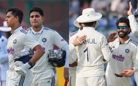 कप्तान गिल का रिकॉर्ड तोड़ शतक, फिर जडेजा ने फिरकी से चलाया जादू, भारत अभी 378 रन से आगे, पढ़ें डे रिपोर्ट