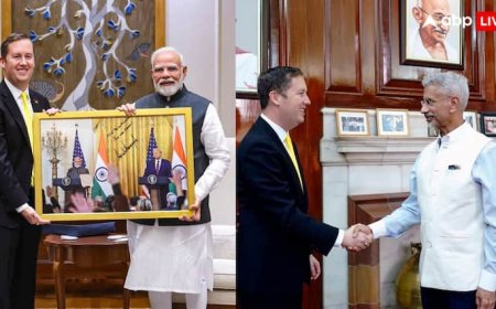 'आज भी राष्ट्रपति ट्रंप बताते हैं...', PM मोदी के साथ मुलाकात के बाद बोले अमेरिकी राजदूत सर्जियो गोर