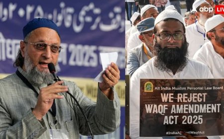 जंतर-मंतर पर वक्फ कानून के खिलाफ प्रदर्शन, ओवैसी बोले- 'यह संपत्तियों की हिफाजत नहीं कर पाएगा'