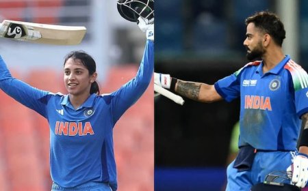 स्मृति मंधाना ने ODI में सबसे तेज 5000 रन का बनाया रिकॉर्ड, विराट कोहली और विव रिचर्ड्स रह गए पीछे