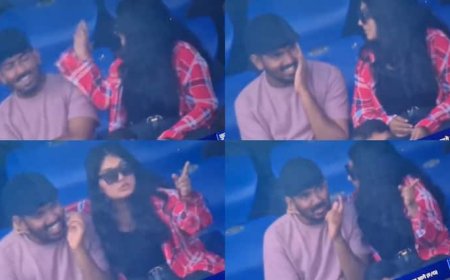 Watch: 1 या 2 नहीं... IND vs WI लाइव मैच में महिला ने अपने पार्टनर पर की थप्पड़ों की बारिश; वीडियो वायरल