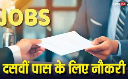 10 वीं पास युवाओं के लिए निकली है नौकरी, जानें कब से शुरू होगी आवेदन प्रक्रिया